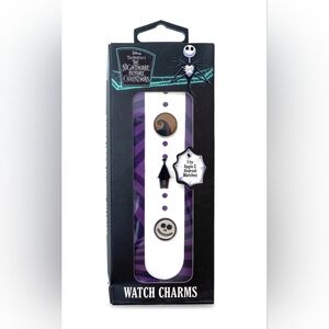 NIB Disney Nightmare Before Christmas Watch Charms, Fits Apple & Android Watches
